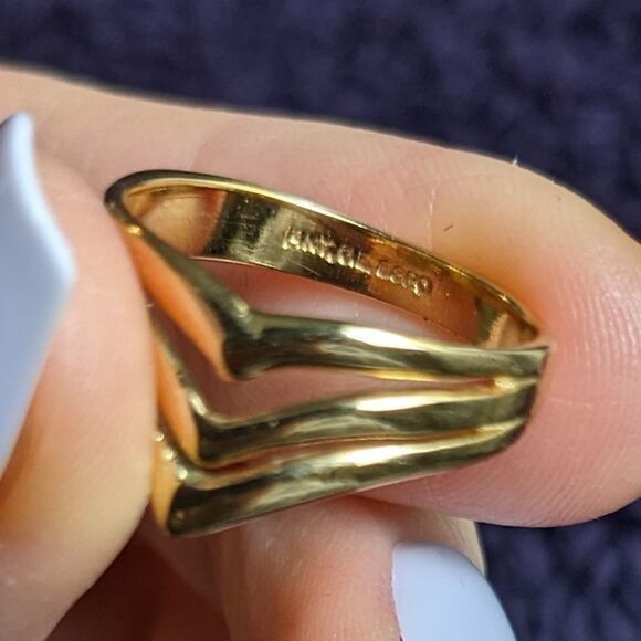 chevron ring   - Picture 4 of 4